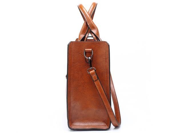Thickened Leather Women PU Handbag Purse Multi scene Recycled