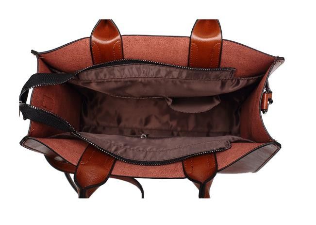 Thickened Leather Women PU Handbag Purse Multi scene Recycled