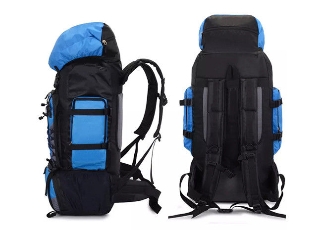 Reusable 90L Hiking Camping Bags , Outdoor Mountain Climbing Rucksack