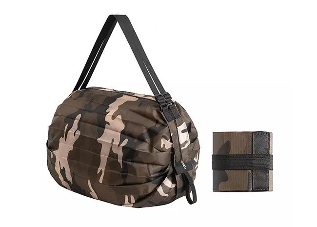 Nylon Shoulder Foldable Travel Bags Reusable Waterproof Portable