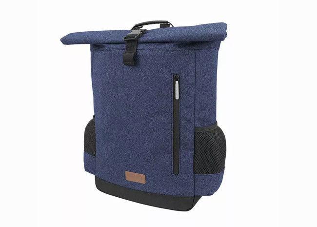 Antiwear Polyester Cycling Day Pack , Expandable Waterproof Motorcycle Backpack