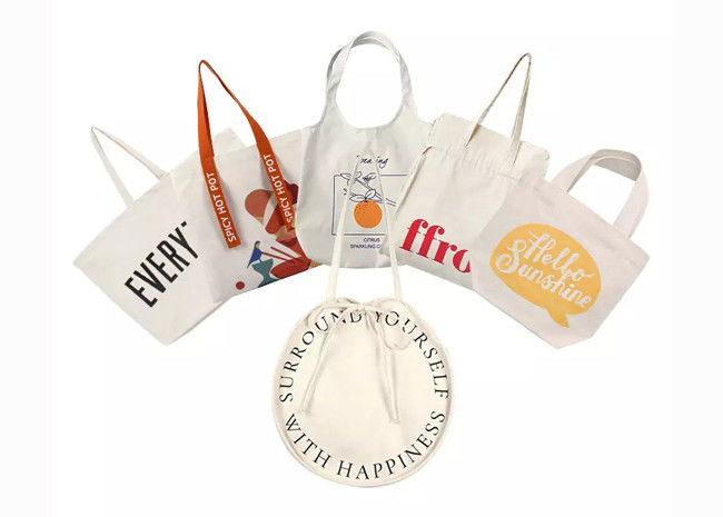 Multiscene Grocery Cotton Shopping Bags Waterproof For Picnic
