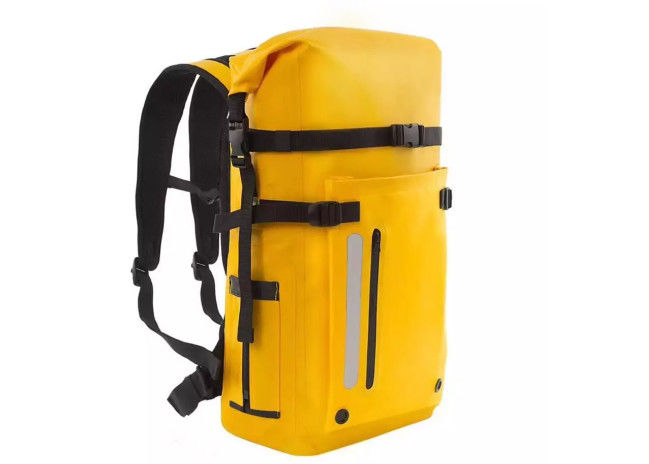 Outdoor PVC Waterproof Diving Backpack , Multifunctional Waterproof Scuba Bag
