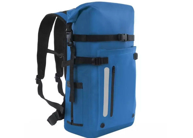 Outdoor PVC Waterproof Diving Backpack , Multifunctional Waterproof Scuba Bag